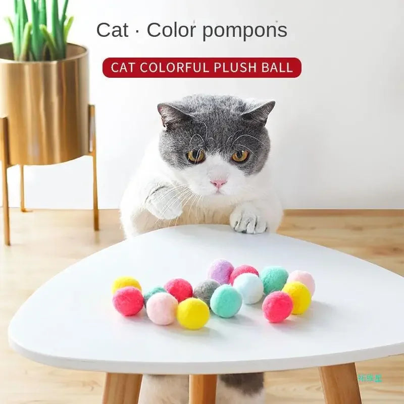 Pom-Pom Launcher Cat Toy