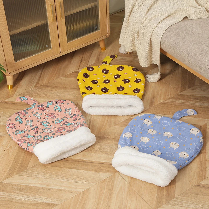 Warming Plush Cat Snuggle Sack