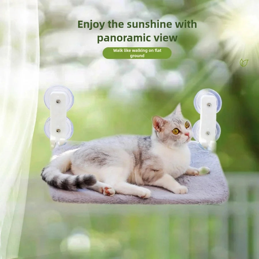 Suction-Cup Cat Window Hammock
