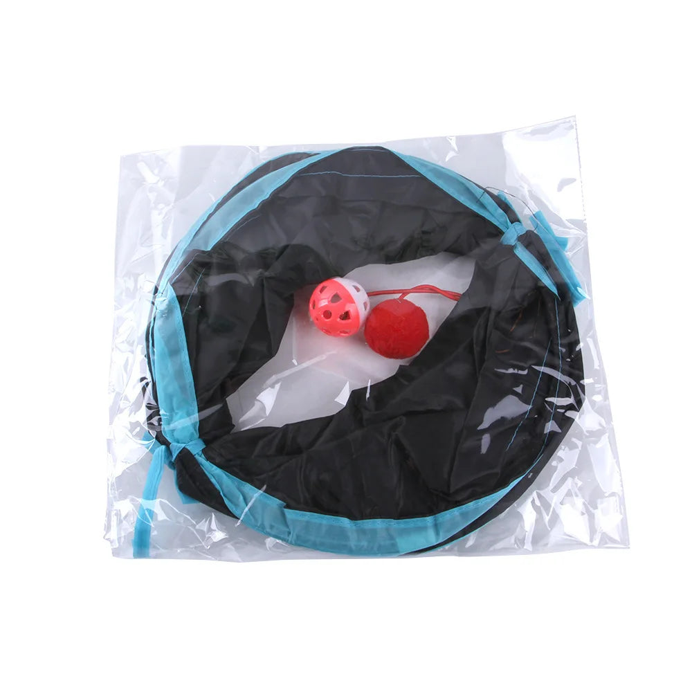 Crinkle Play Tunnel for Cats