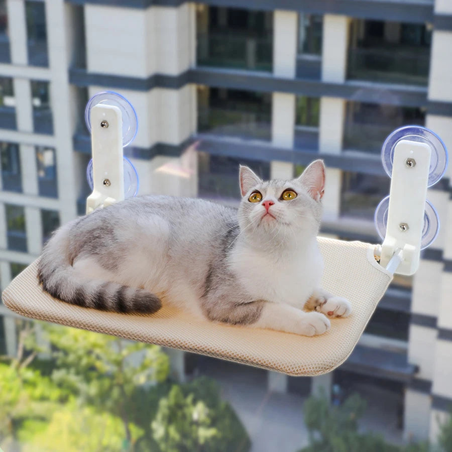 Suction-Cup Cat Window Hammock