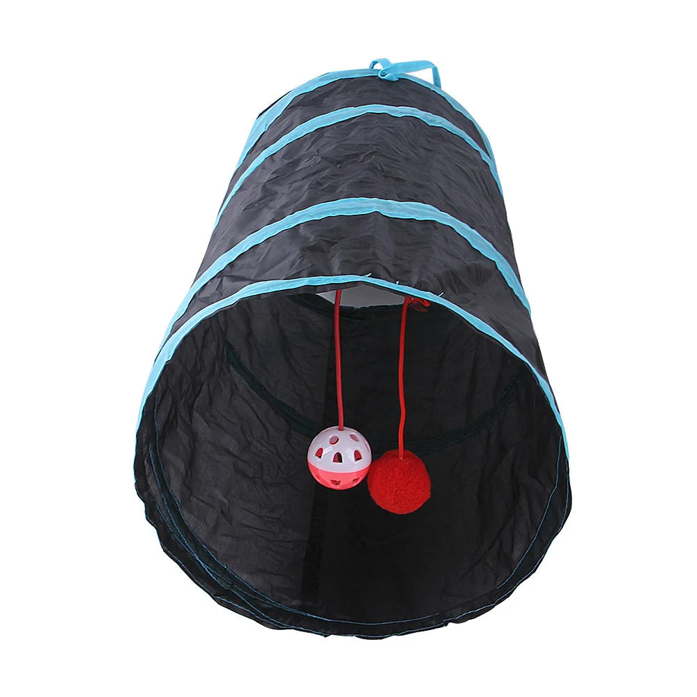 Crinkle Play Tunnel for Cats
